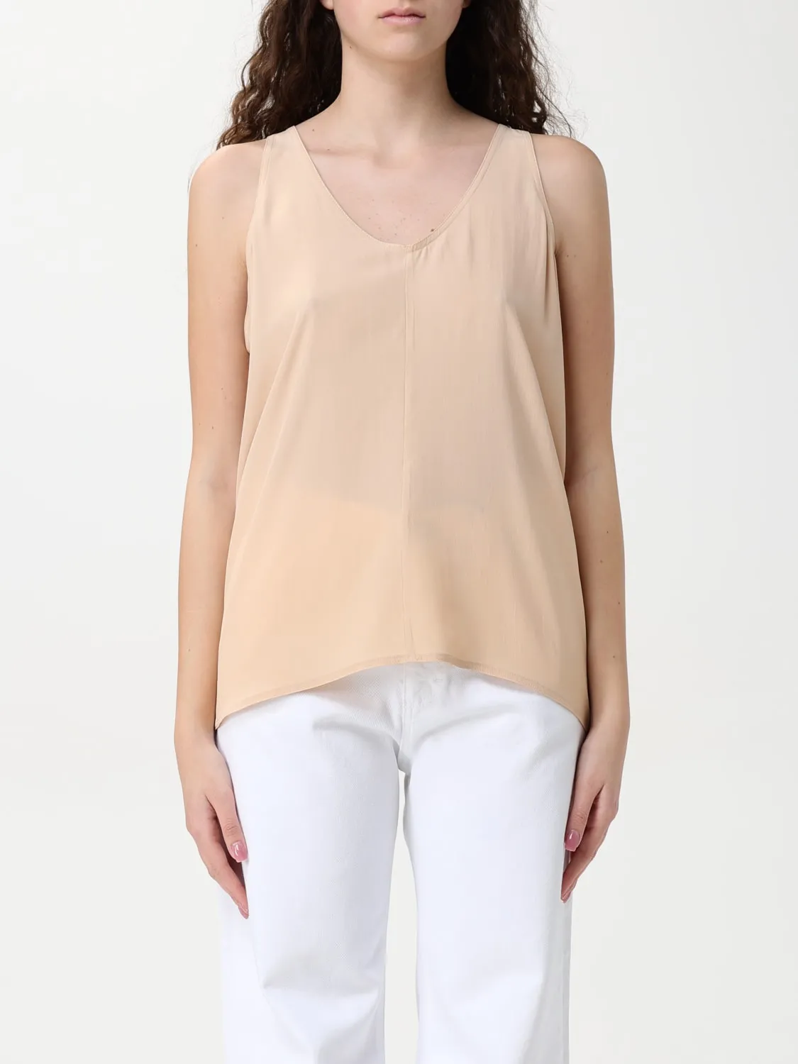 Top basic in misto seta Federica Tosi