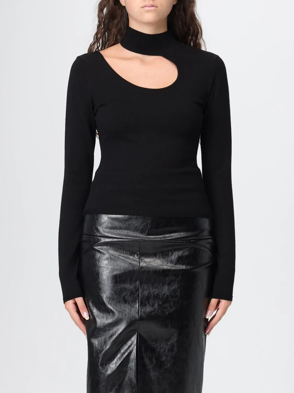 Top Federica Tosi in misto viscosa stretch