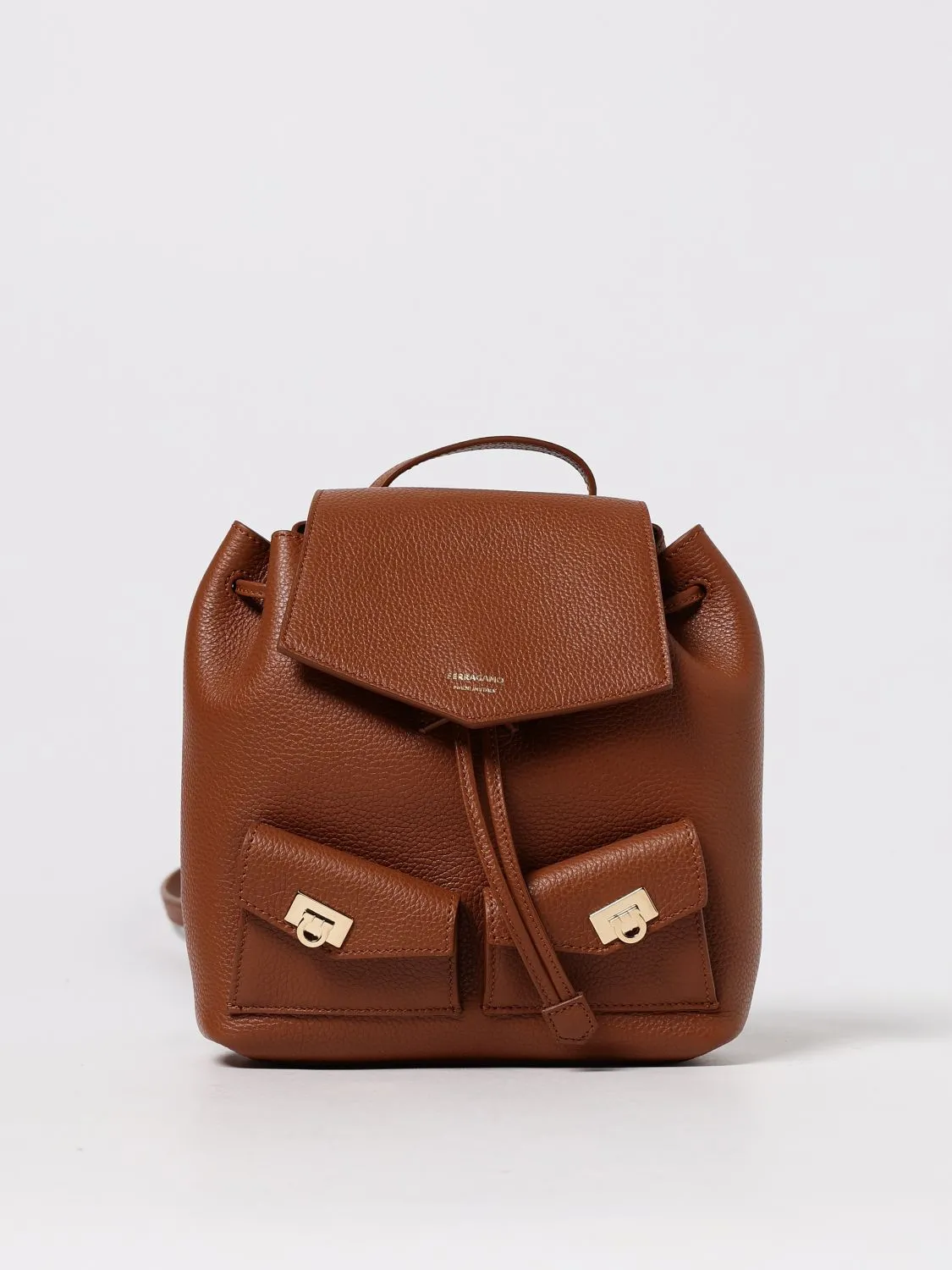 Zaino Hug Soft Ferragamo in pelle di vitello