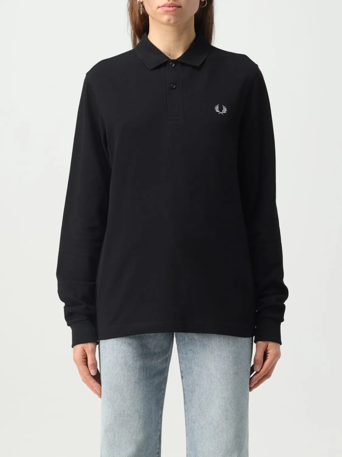 Polo Fred Perry in piqué di cotone