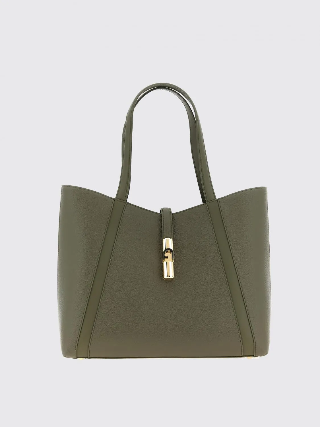 Borsa Goccia L Furla in pelle a grana