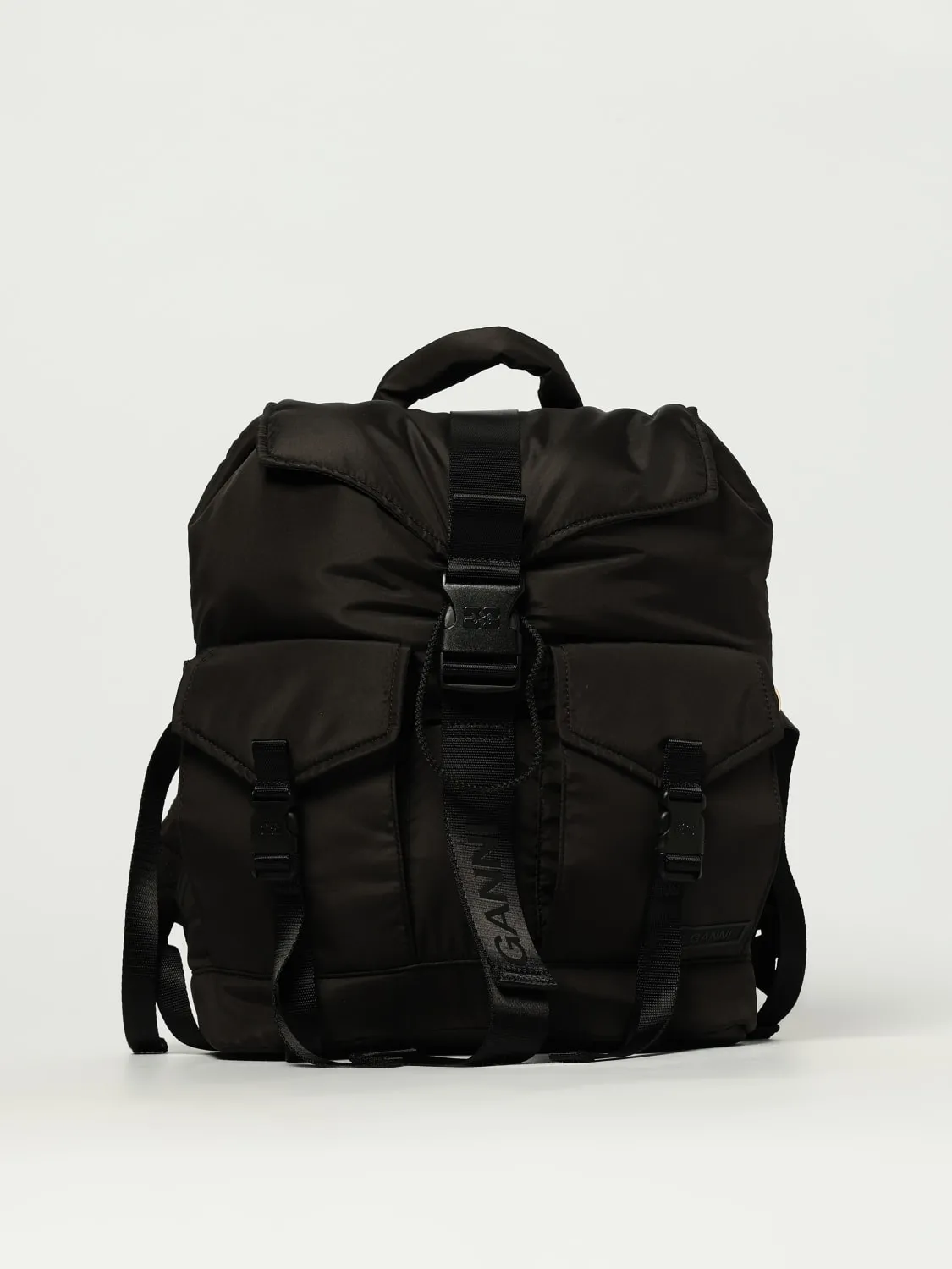 Zaino Tech Ganni in nylon riciclato