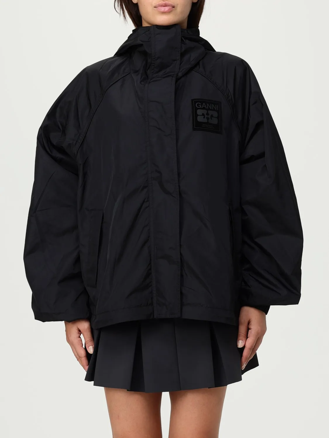 Giubbotto Ganni in nylon riciclato