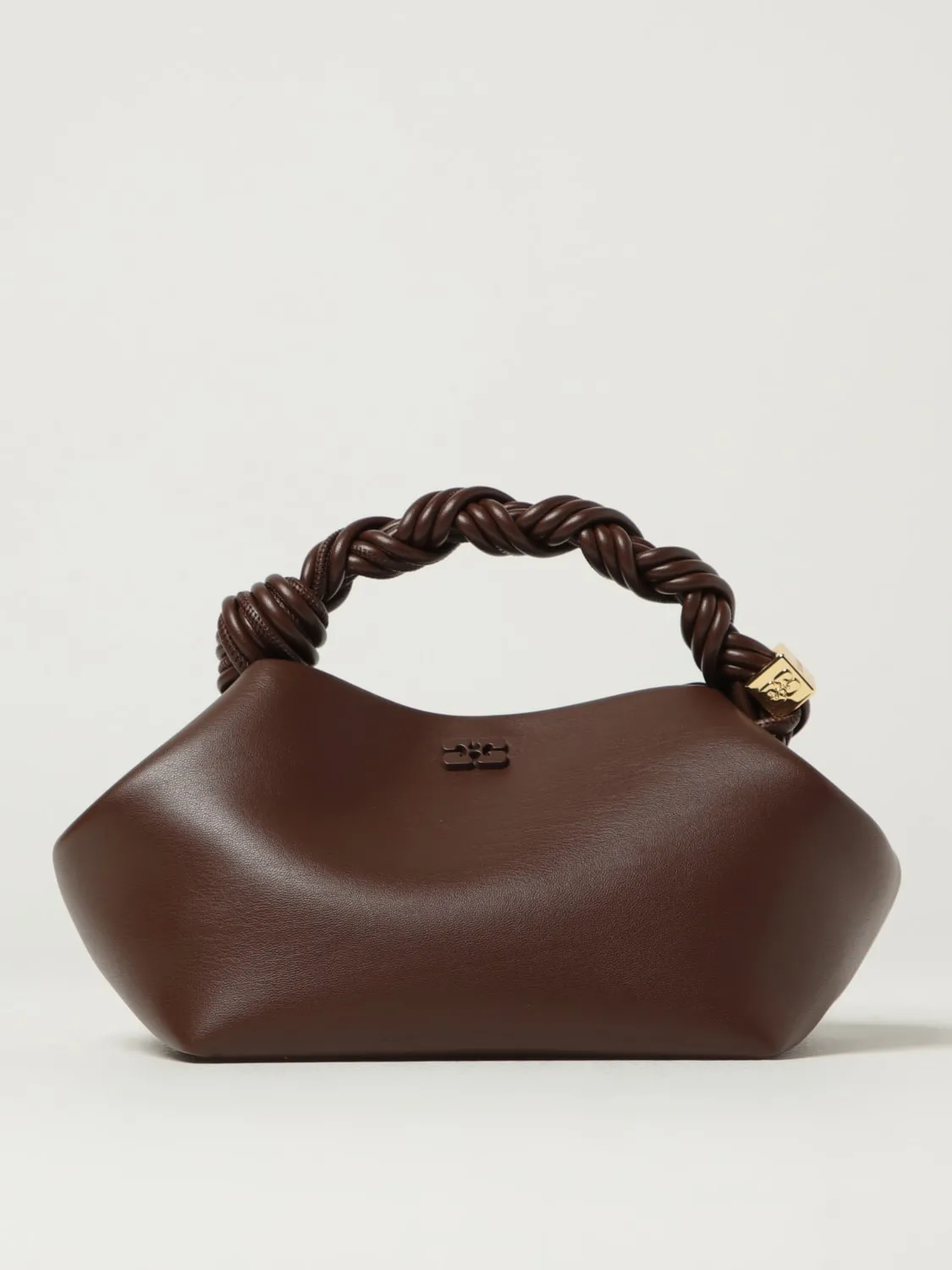 Borsa a mano in pelle riciclata Bou Ganni