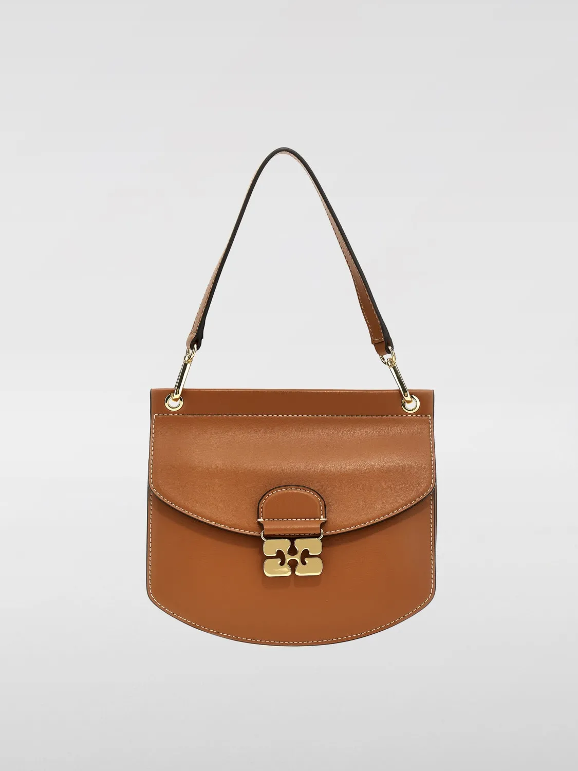 Borsa Apo-G Ganni in pelle riciclata