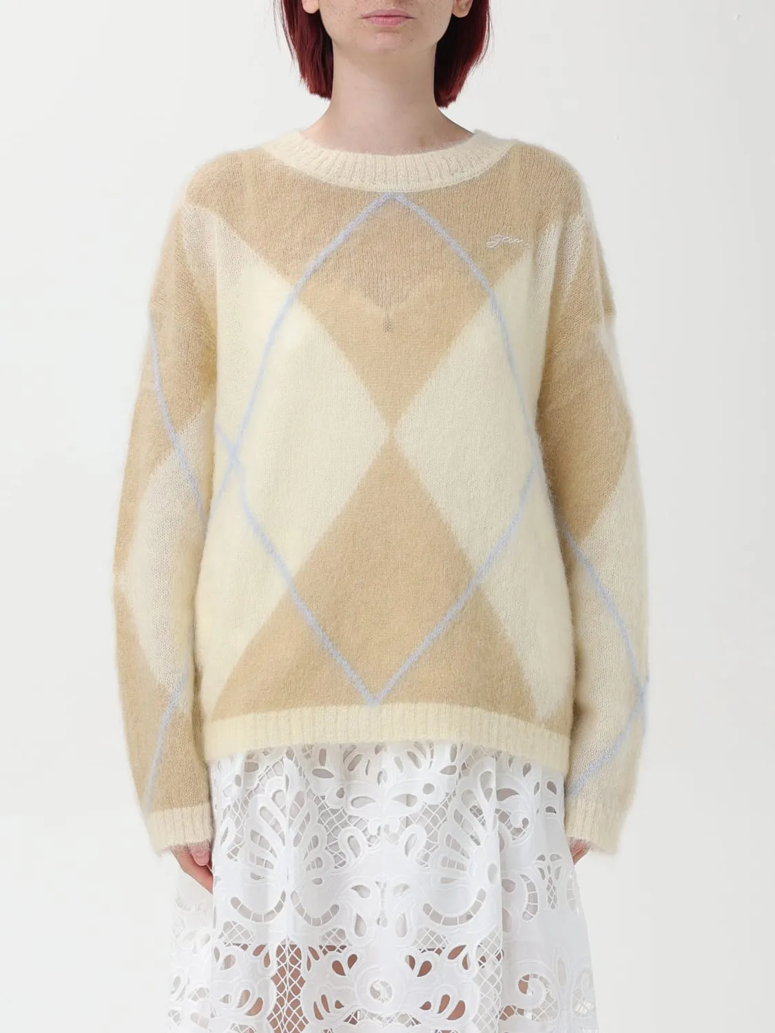 Maglia a rombi Ganni