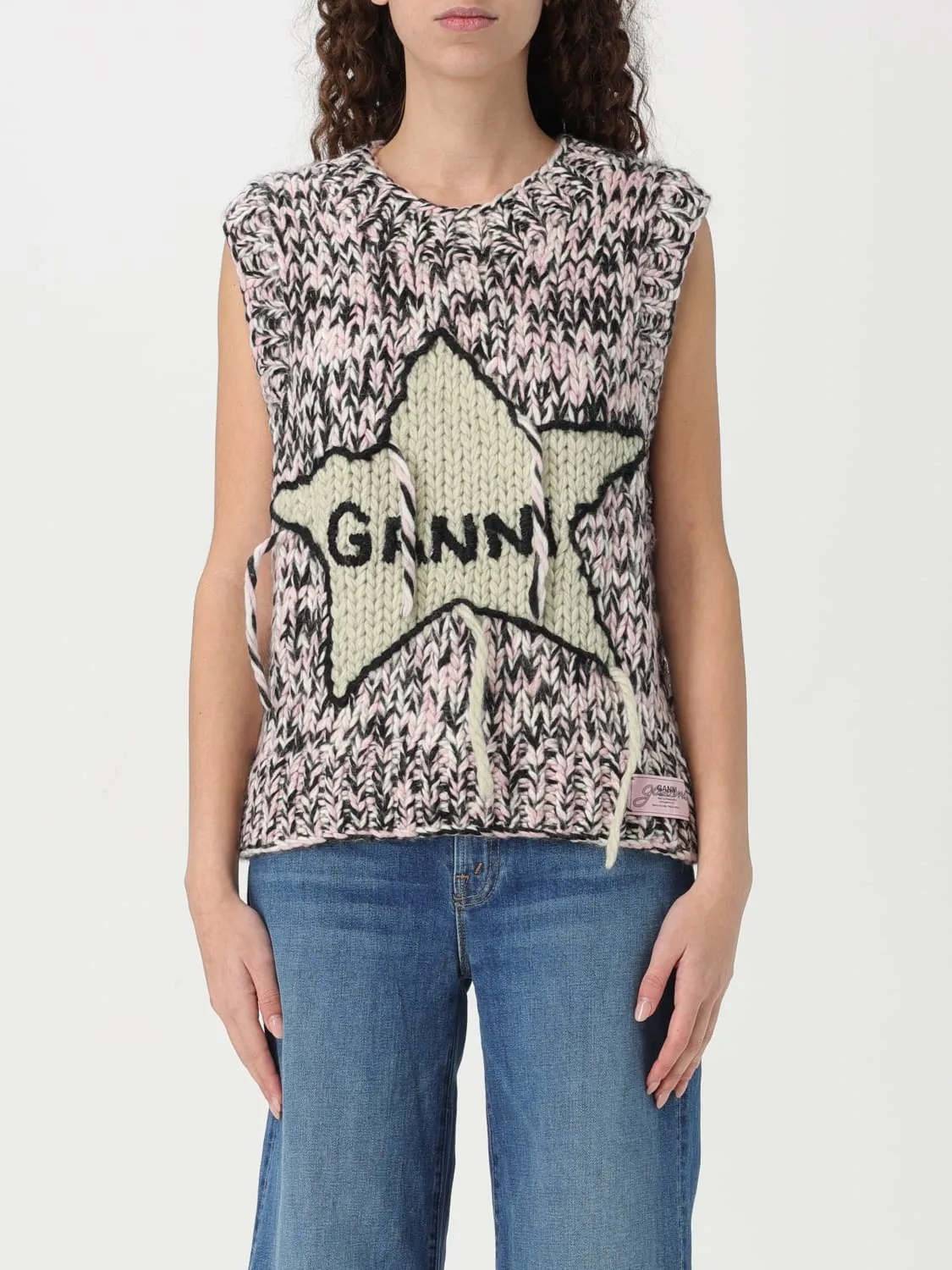 Gilet Ganni in lana