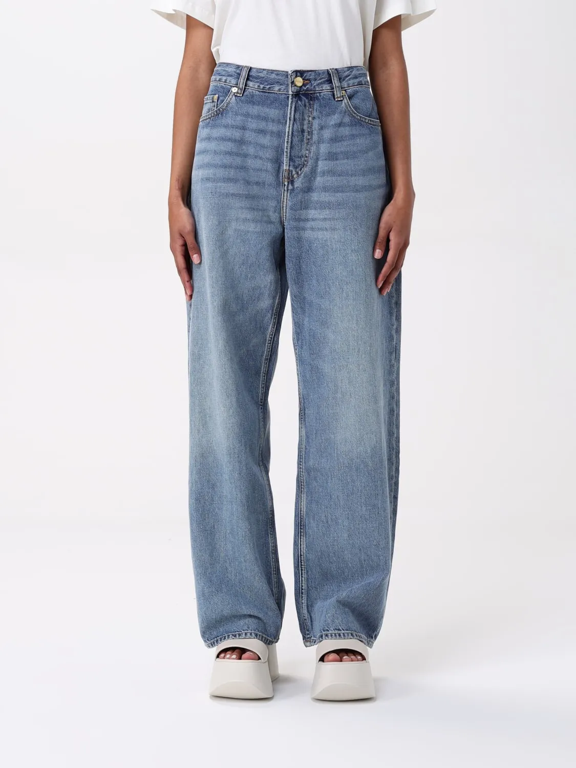 Jeans Mid Blue Izey Ganni