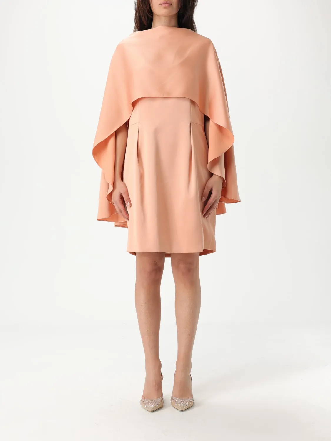 Abito mini Genny in crêpe