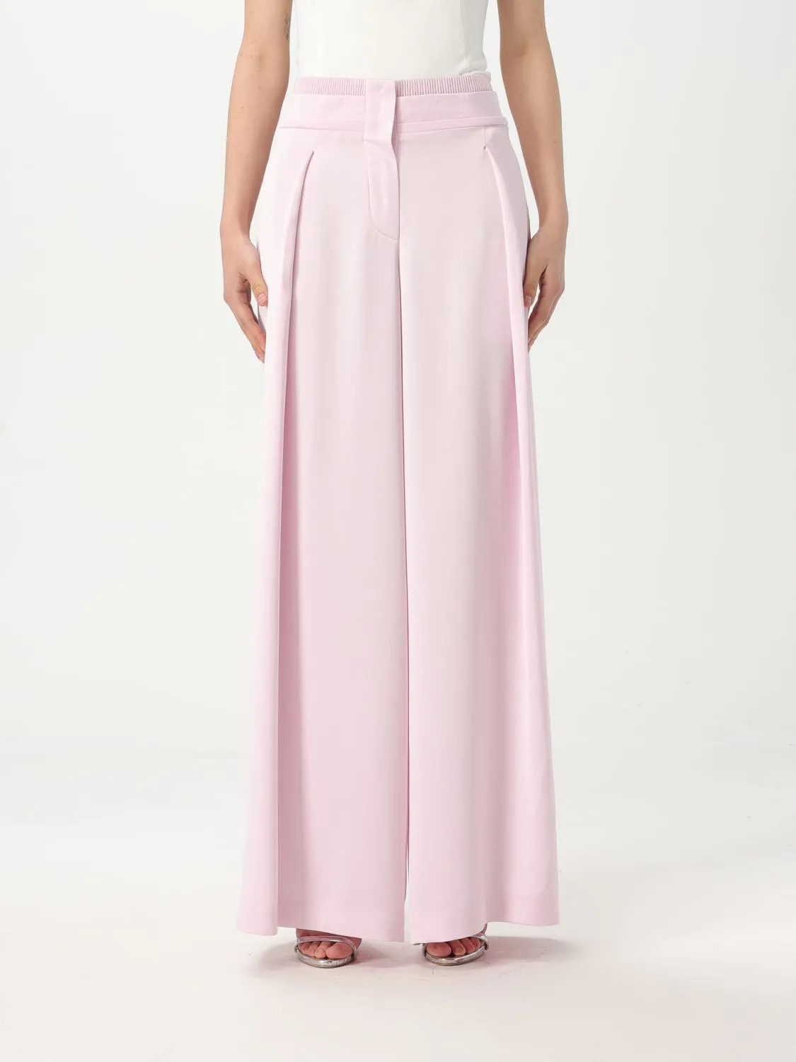 Pantalone classico Genny in crêpe