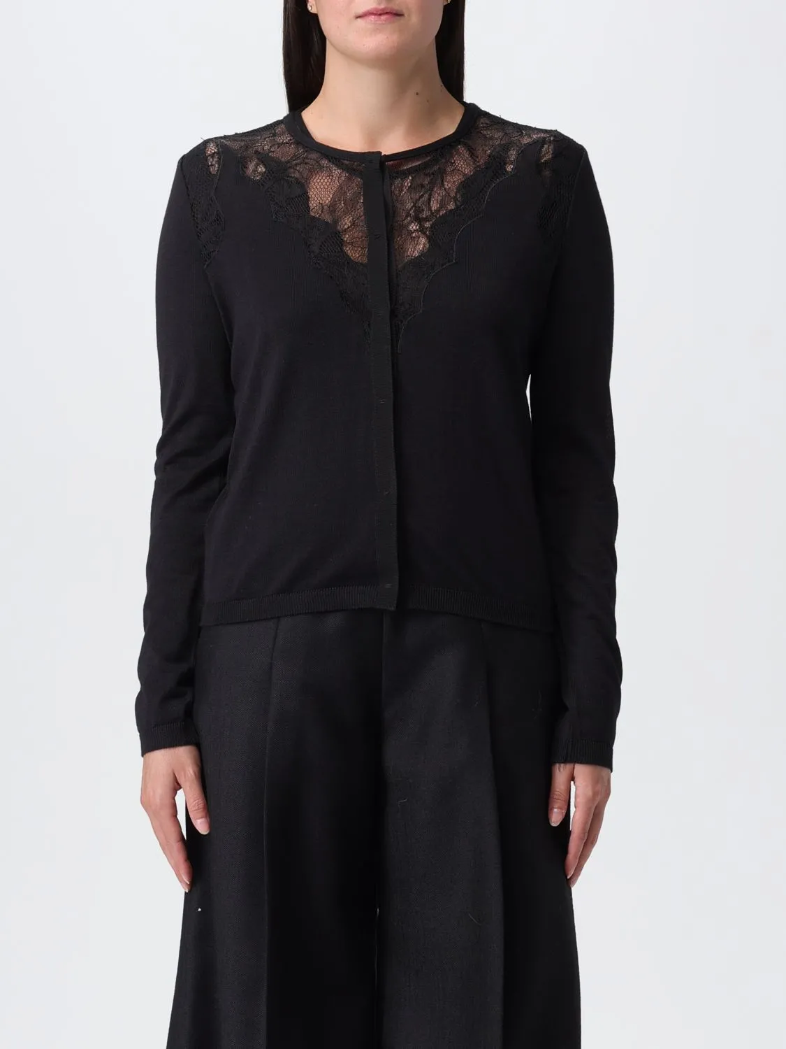 Cardigan in cashmere e seta Giambattista Valli