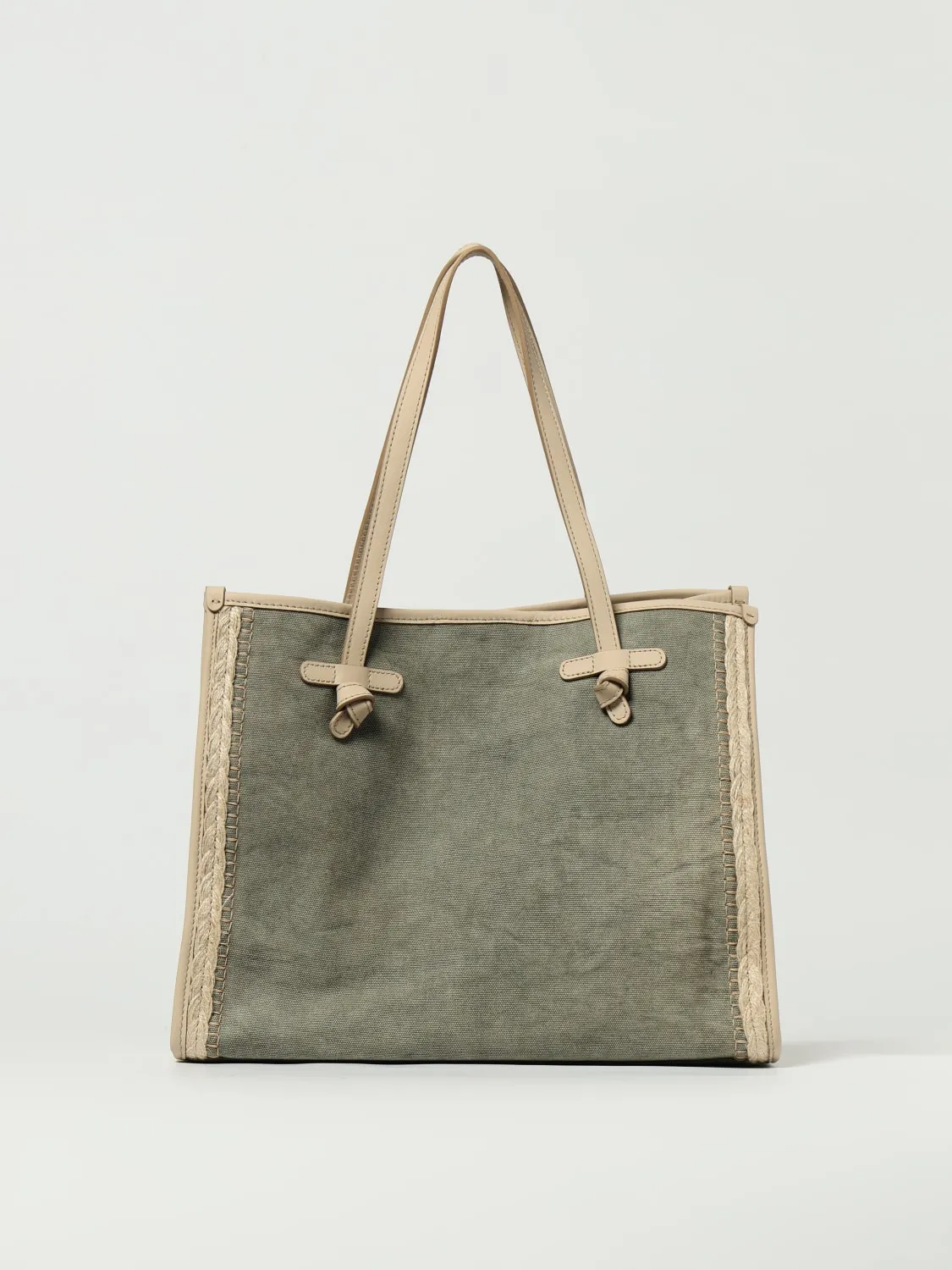 Borsa a spalla in canvas Gianni Chiarini