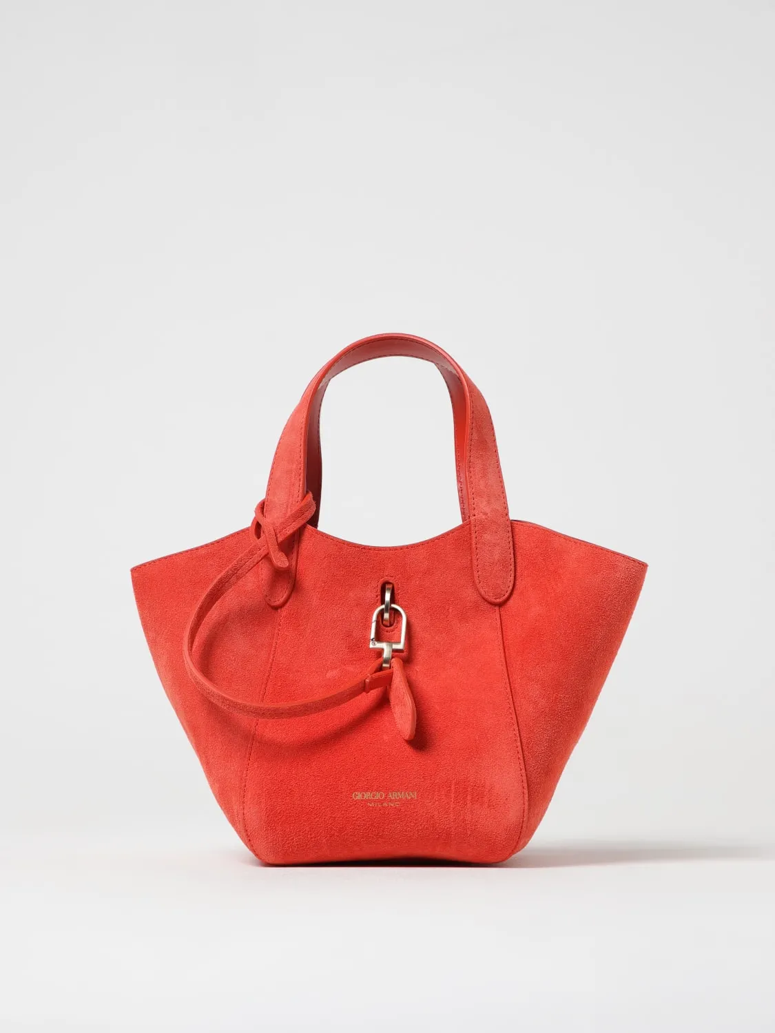 Borsa a mano Giorgio Armani in camoscio