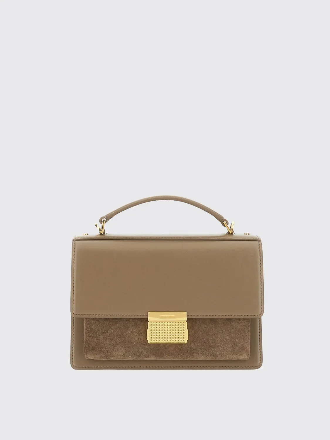 Borsa Venezia in pelle e camoscio Golden Goose