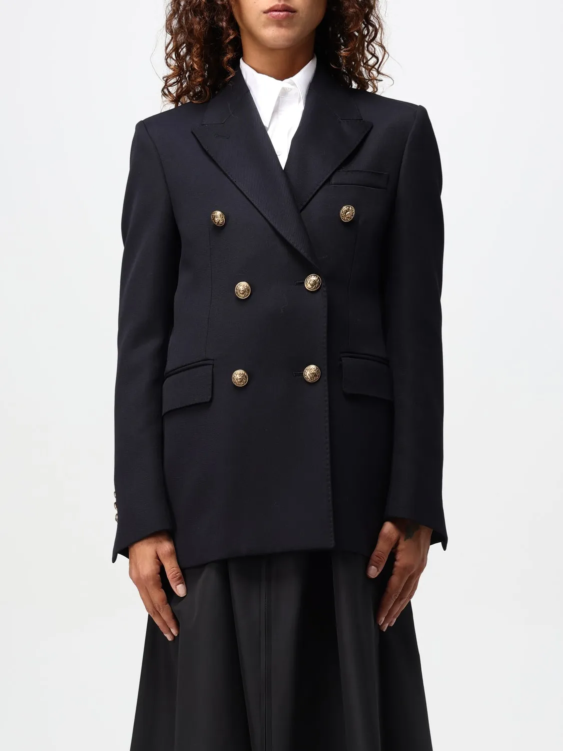 Blazer a doppiopetto Golden Goose in misto lana