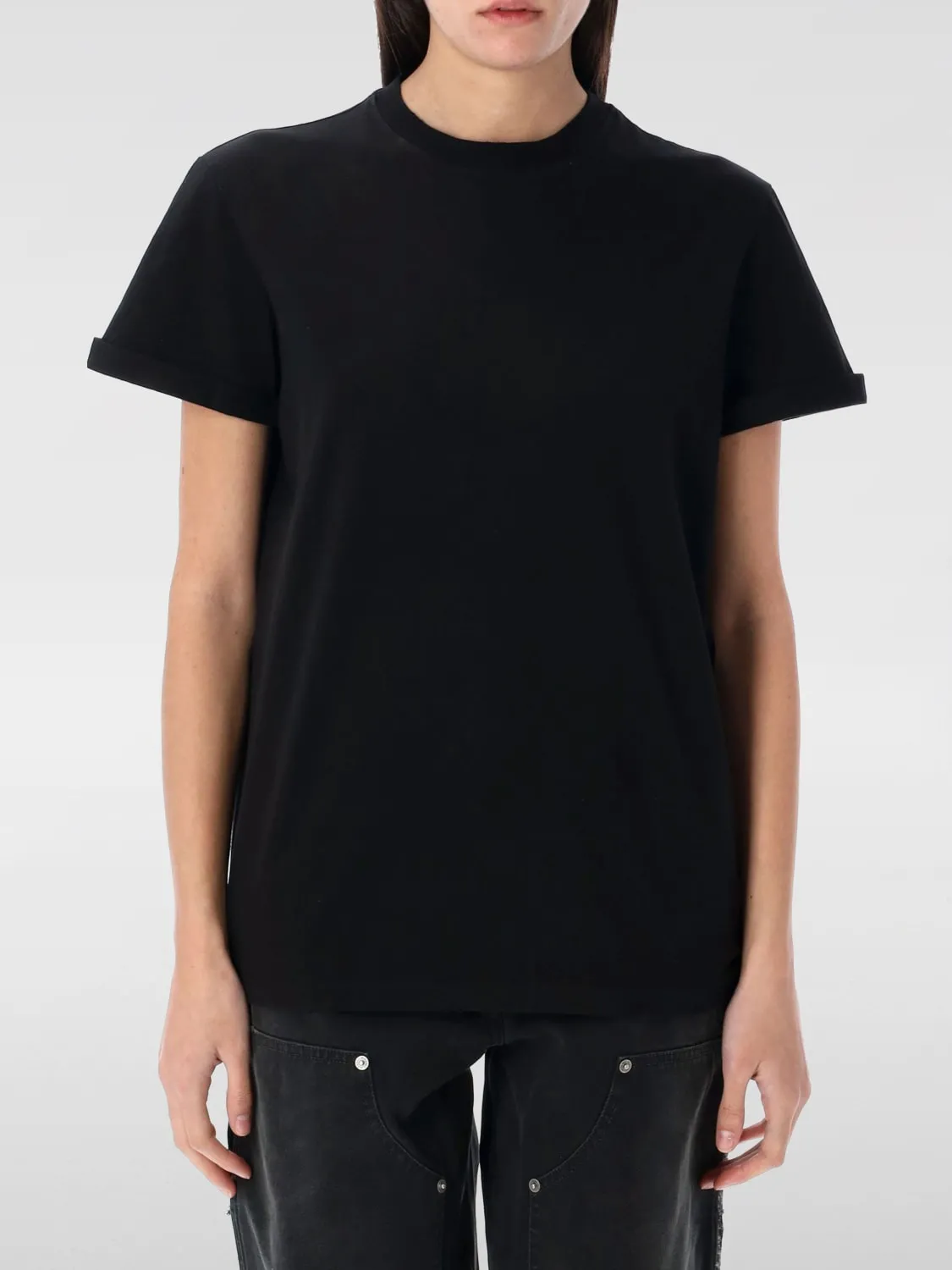 T-shirt in cotone basic Golden Goose