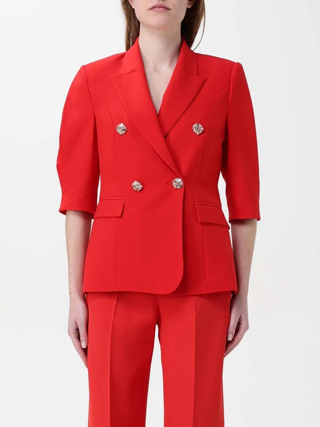 Blazer doppiopetto H Couture in crêpe