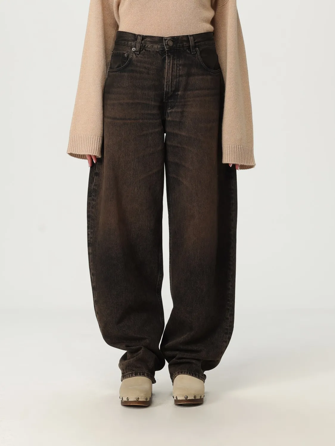 Jeans baggy Haikure in denim washed