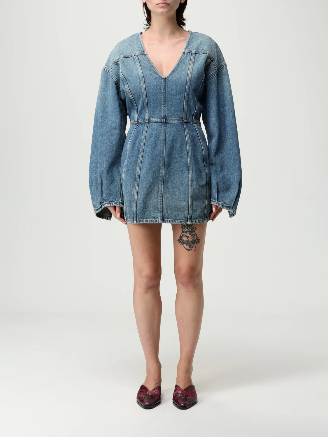 Abito Haikure in denim di cotone