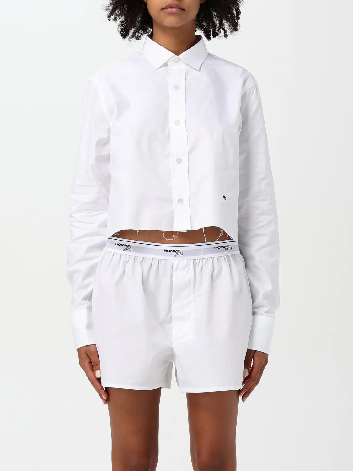 Camicia Hommegirls in cotone