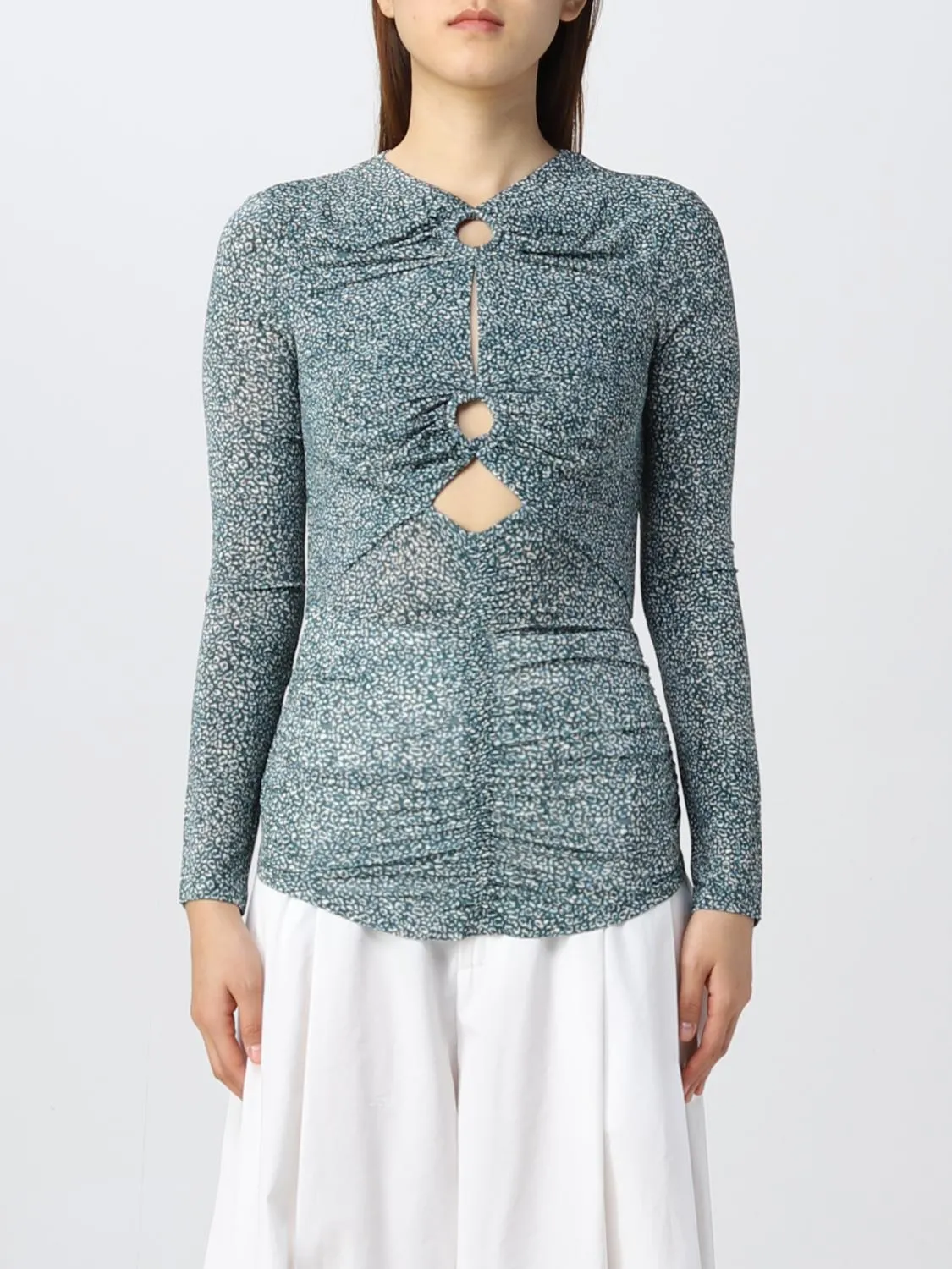 Top Isabel Marant in misto viscosa