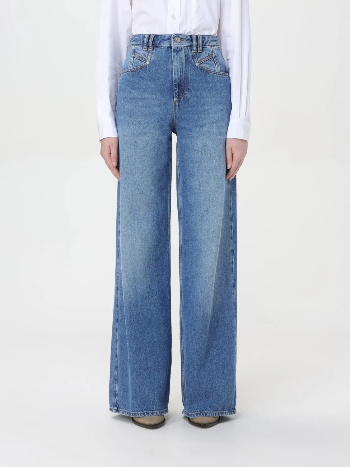 Jeans Lemony a gamba larga Isabel Marant