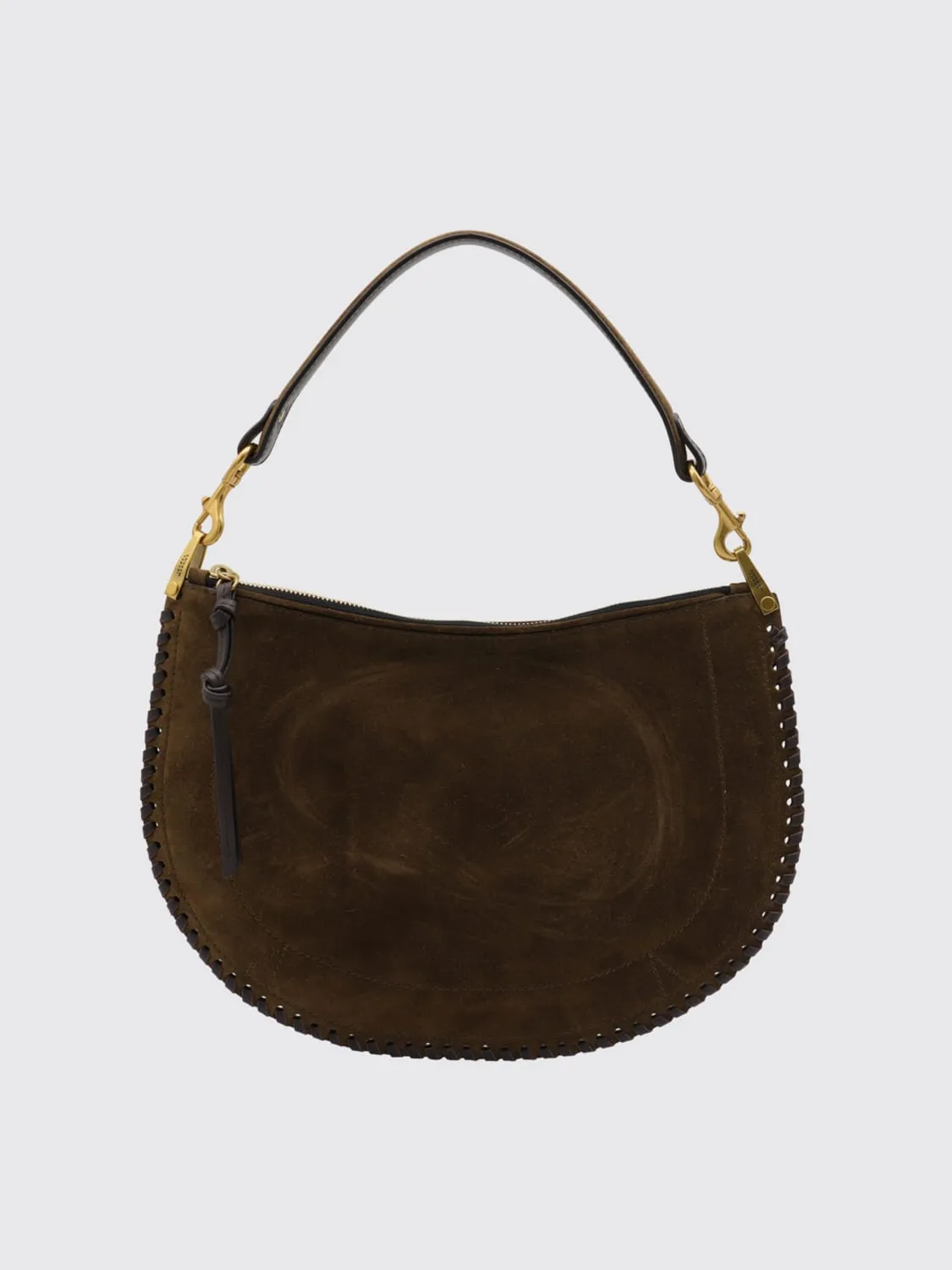 Borsa Oskan Isabel Marant in camoscio