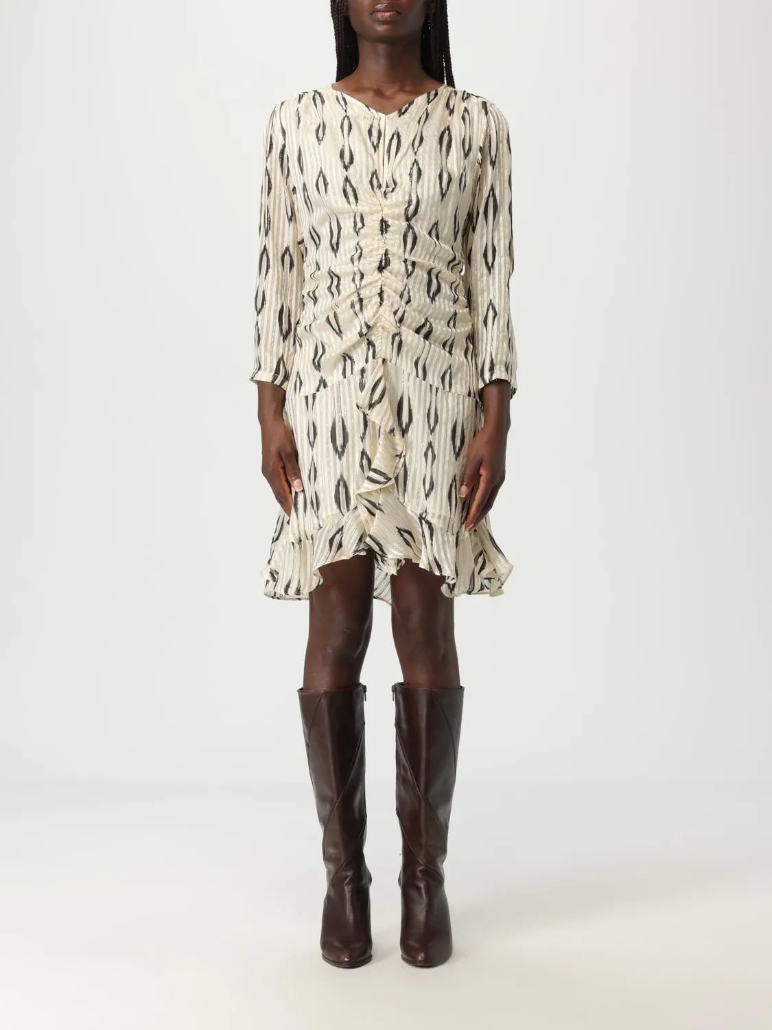 Abito Isabel Marant in seta stampata