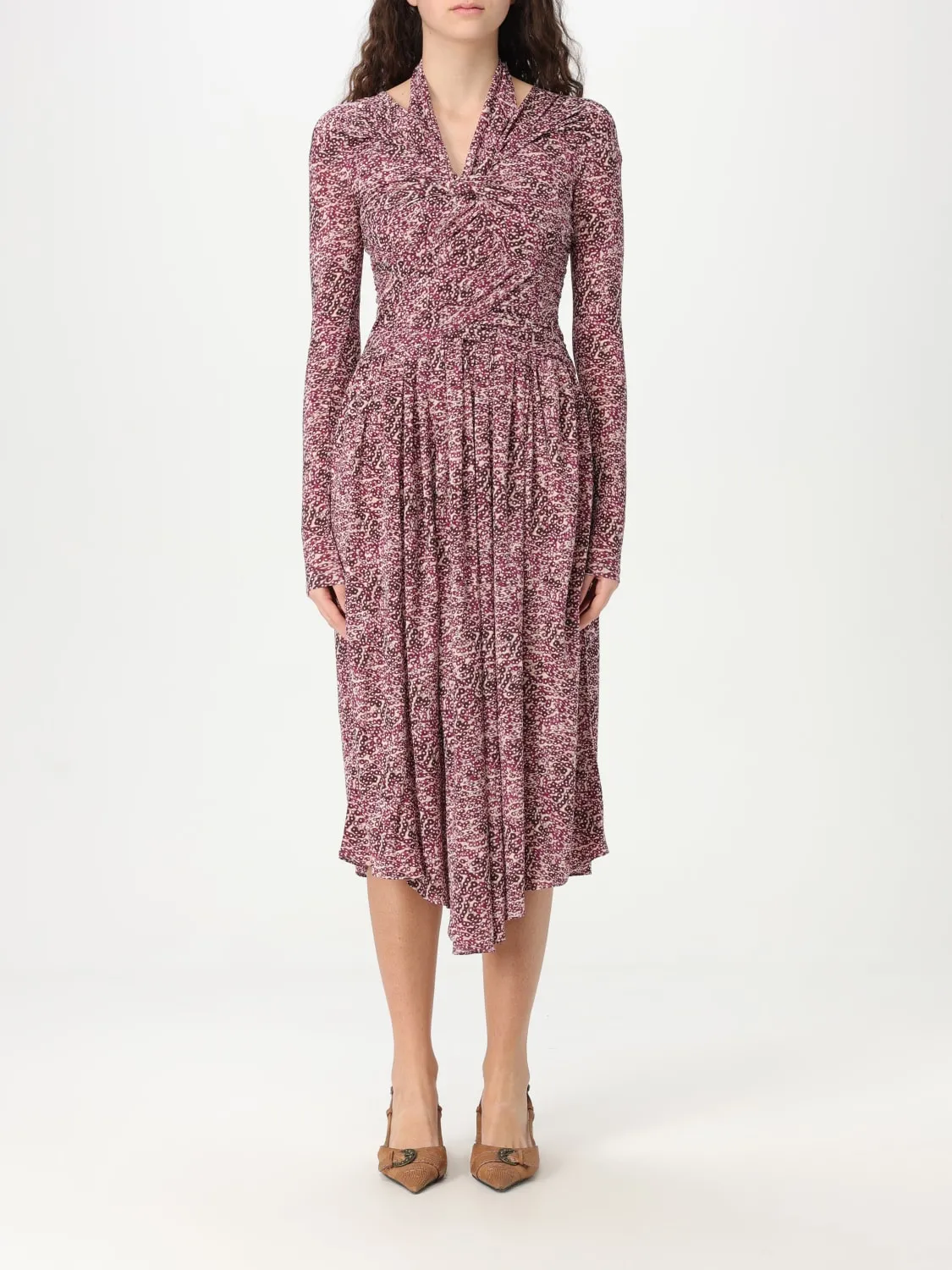 Abito Isabel Marant in viscosa stampata