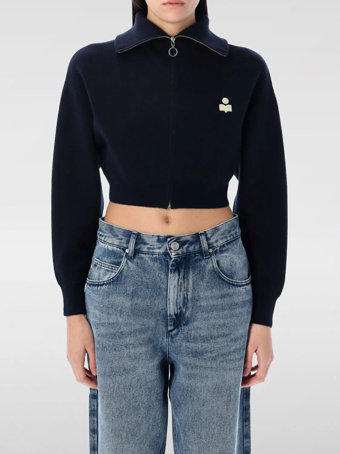 Cardigan a collo alto Isabel Marant Etoile