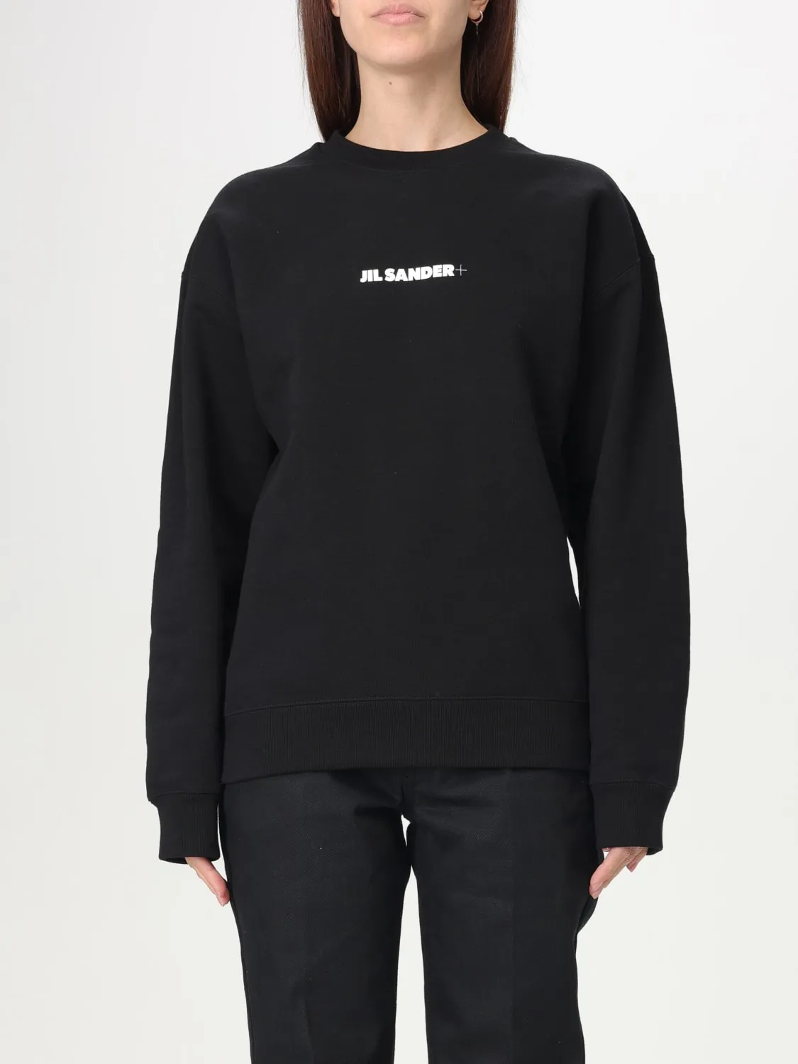 Felpa Jil Sander in cotone con logo