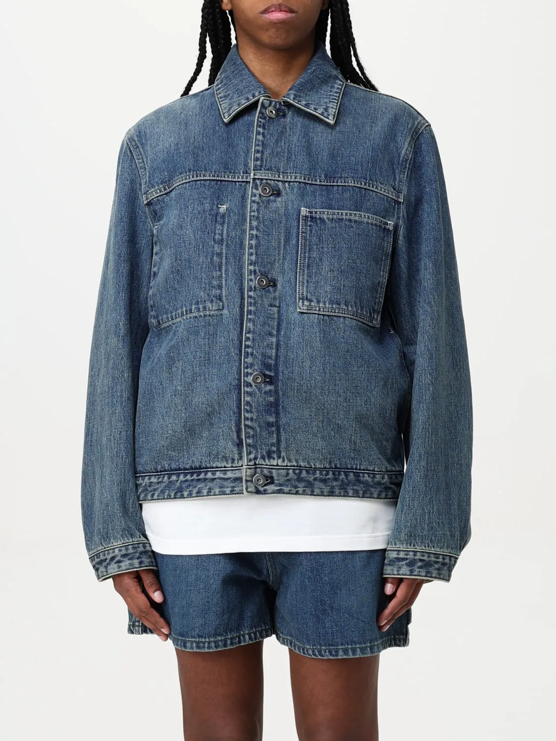 Giubbotto Jil Sander in denim