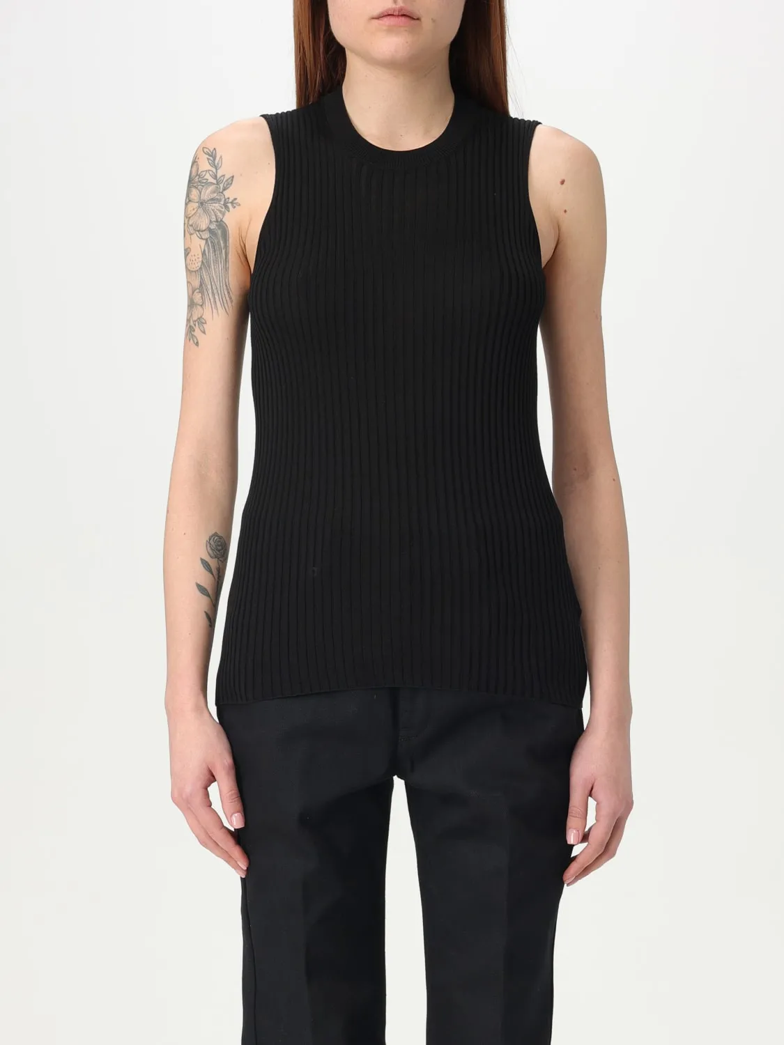 Top basic in seta Jil Sander