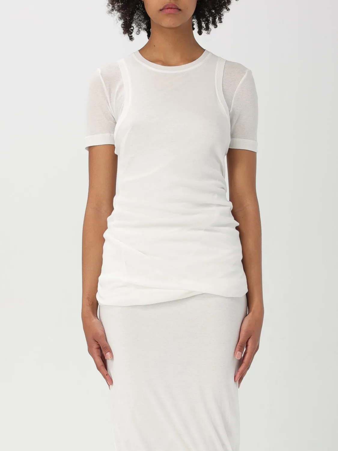 T-shirt Jil Sander in cotone stretch