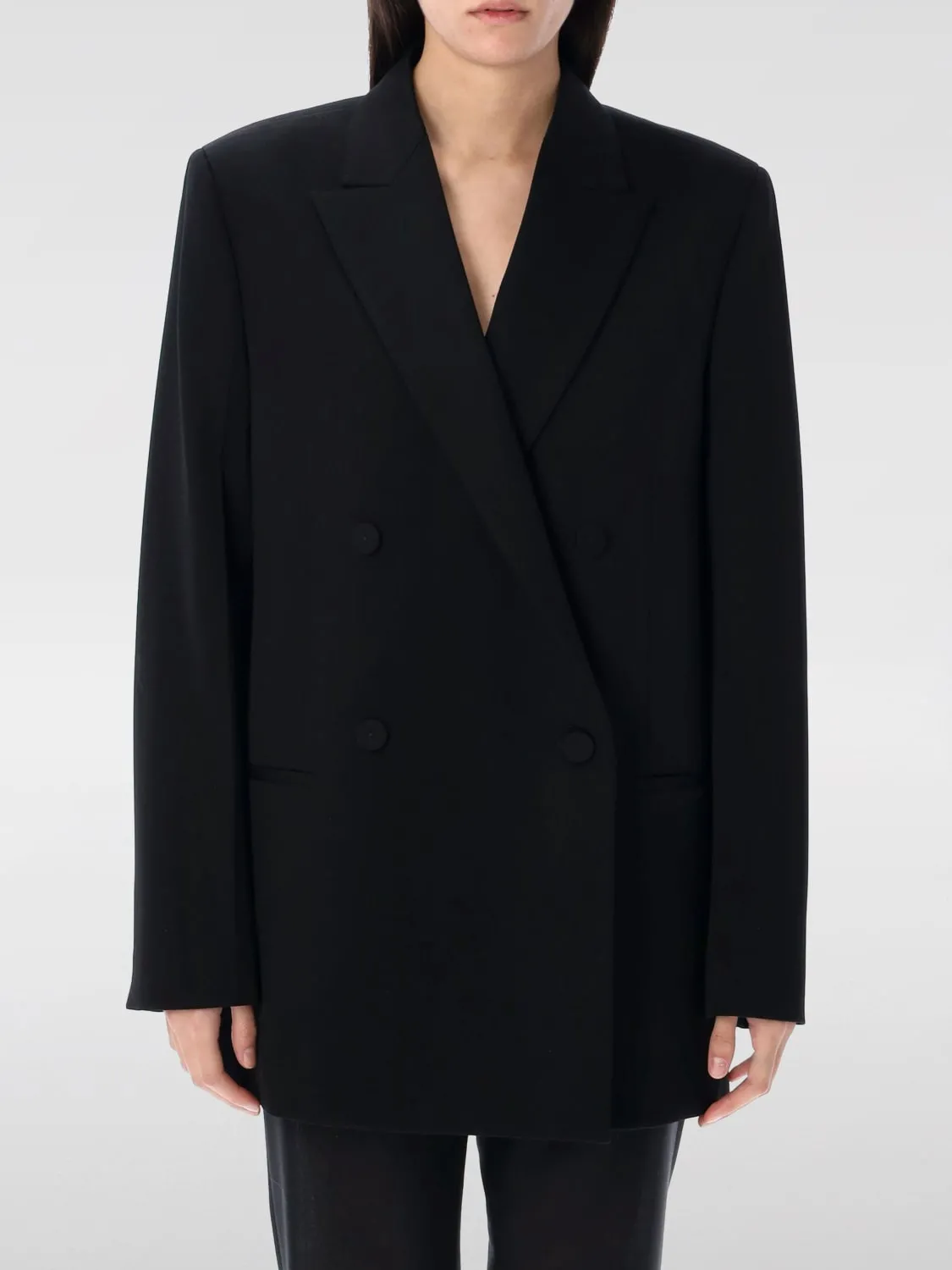 Blazer doppiopetto Jil Sander in lana vergine