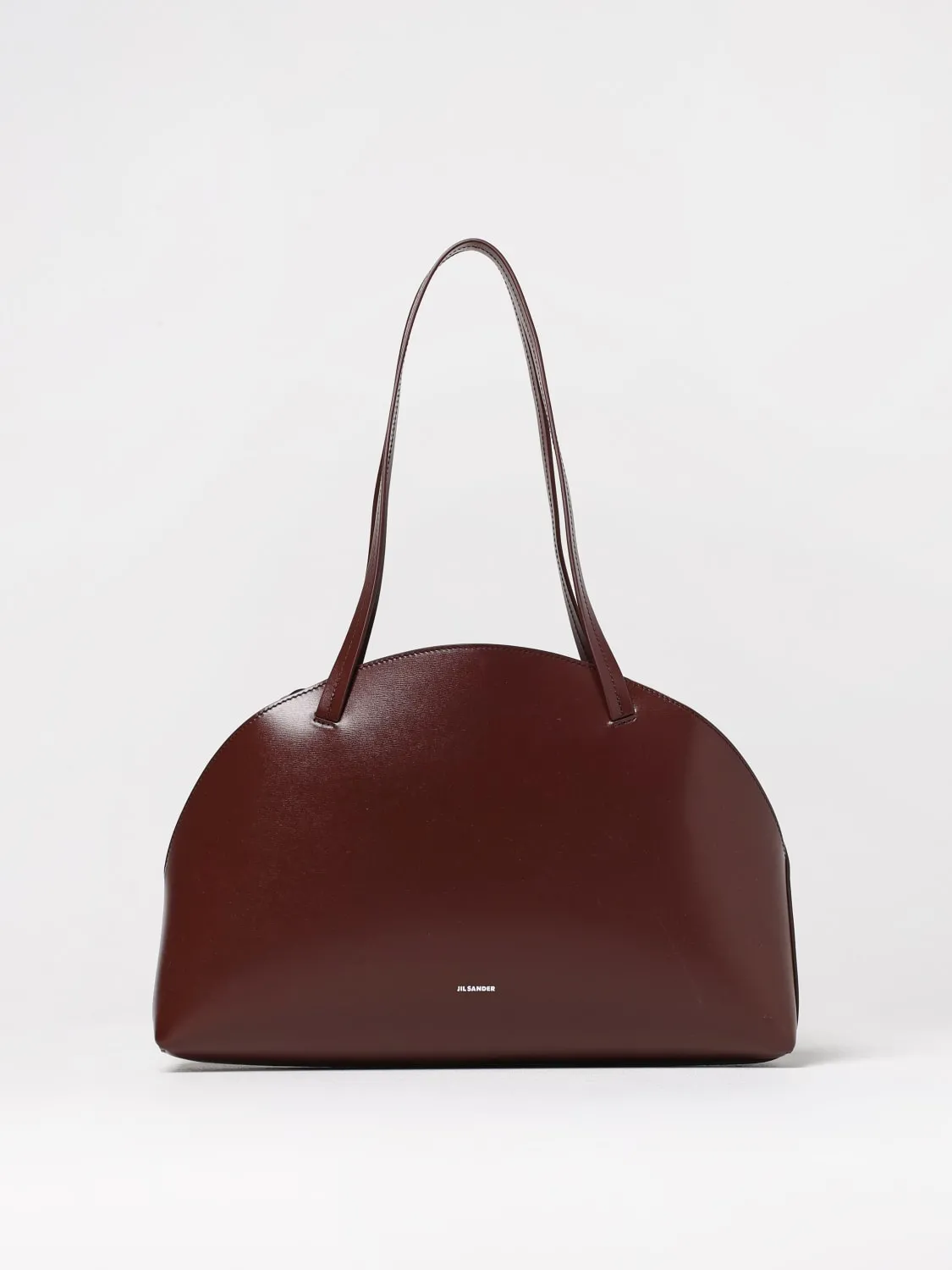 Borsa Curve Jil Sander in pelle palmellata