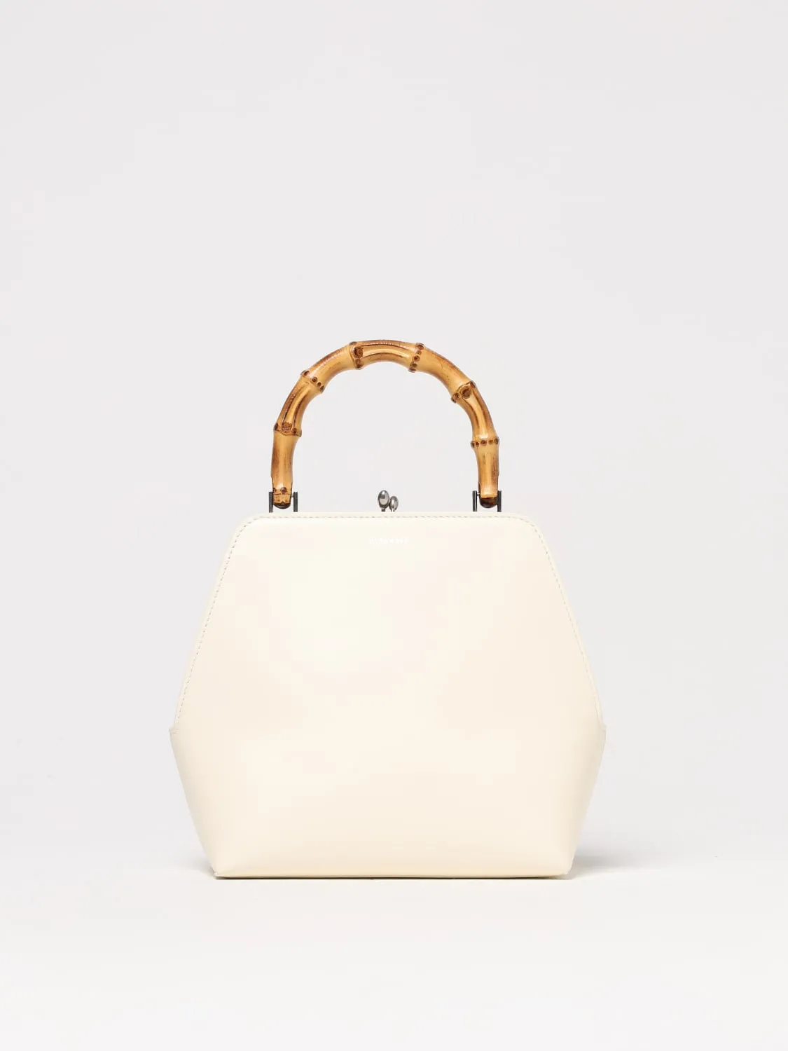 Borsa Goji Bamboo Jil Sander in pelle palmellata