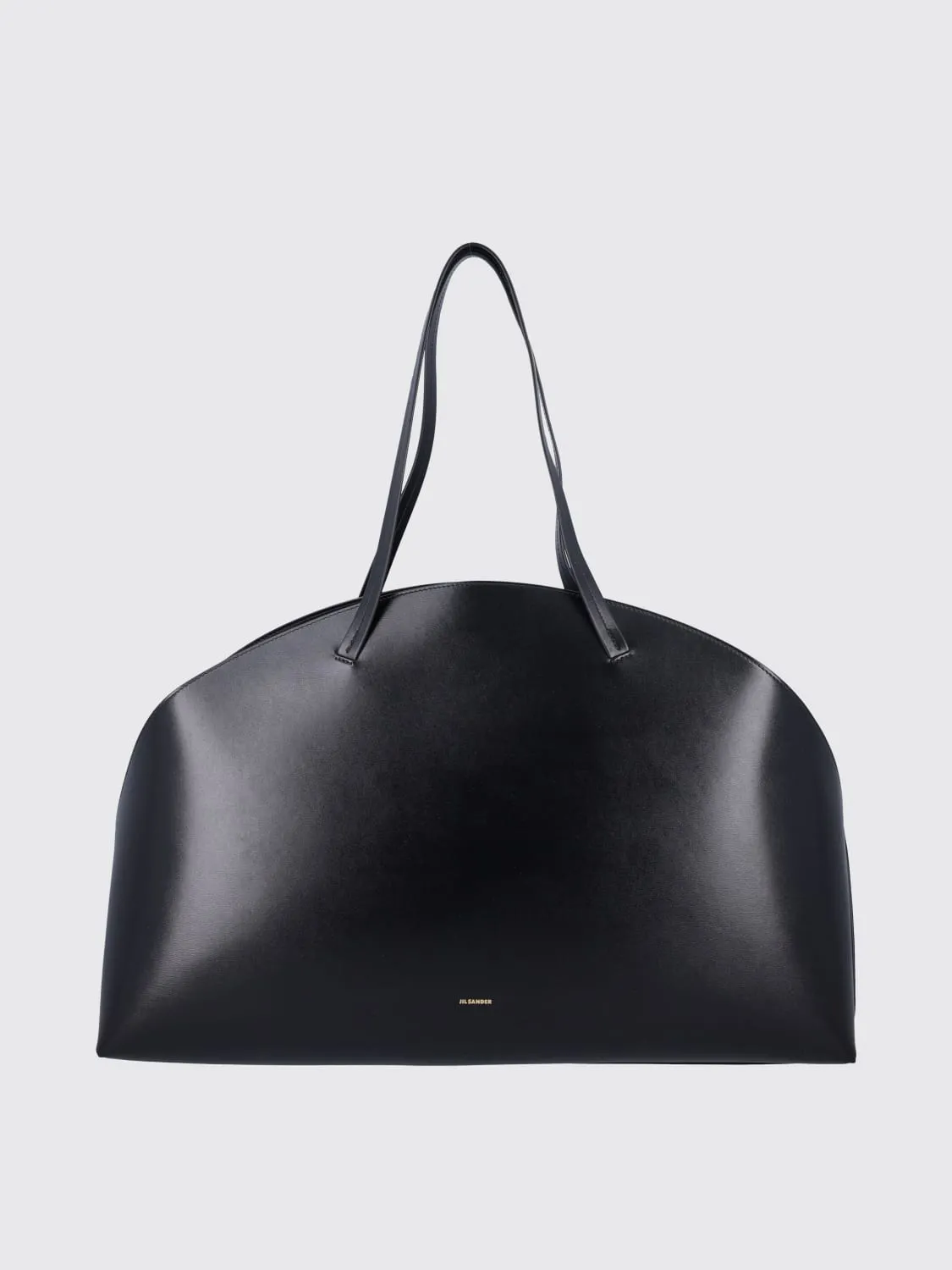 Borsa a spalla Curve in pelle di vitello Jil Sander