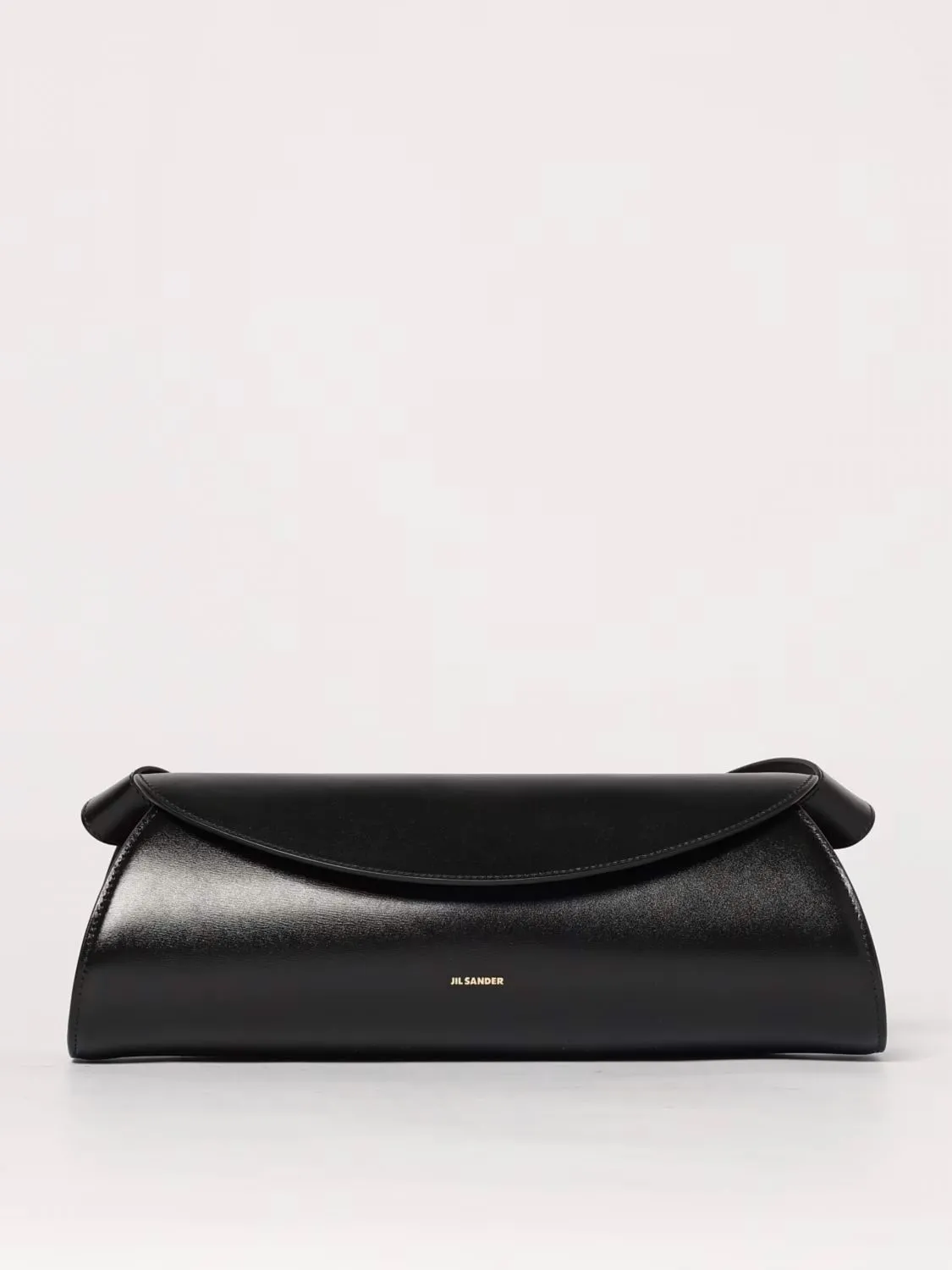Borsa a spalla in pelle di vitello Jil Sander