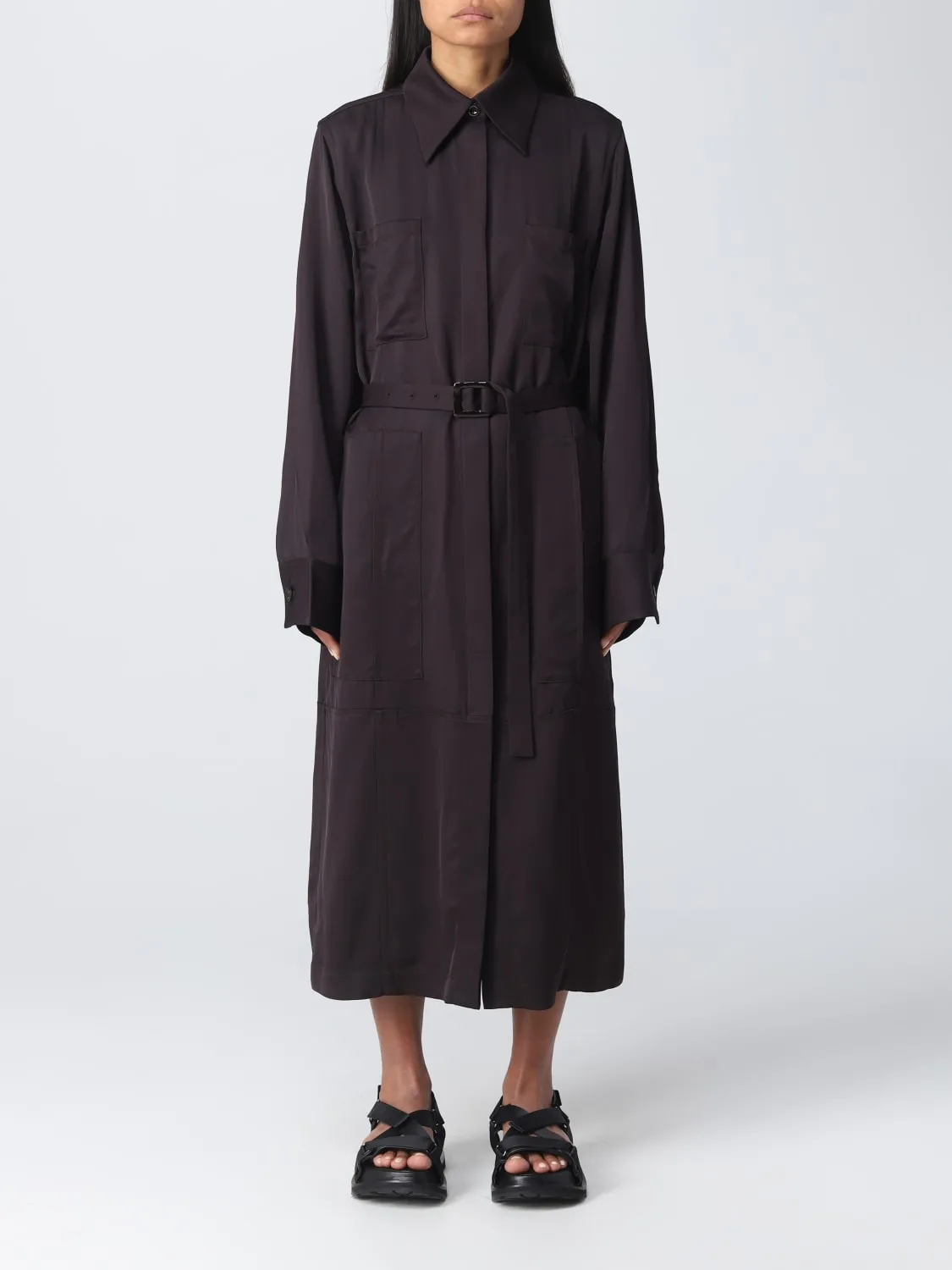 Giacca Jil Sander in viscosa stretch