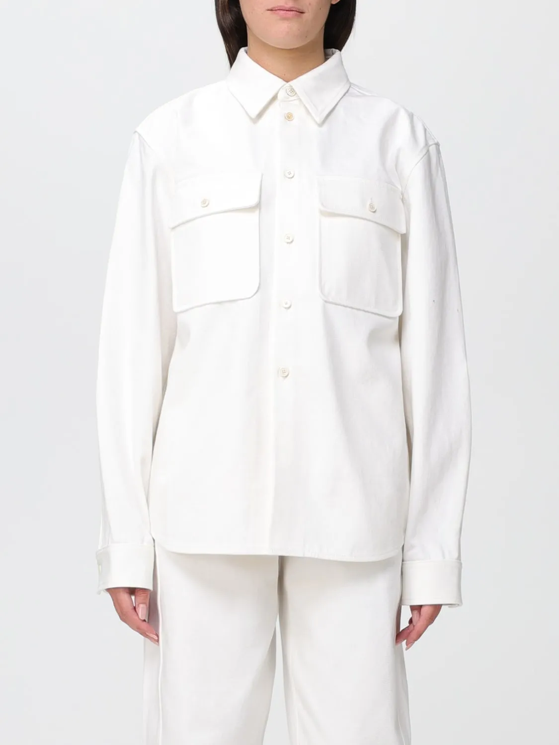 Camicia Jil Sander oversize in twill