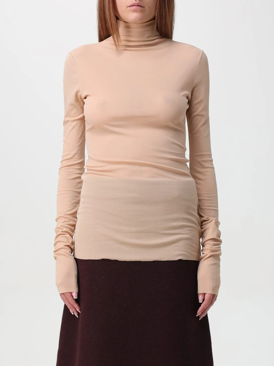 Top Jil Sander in seta