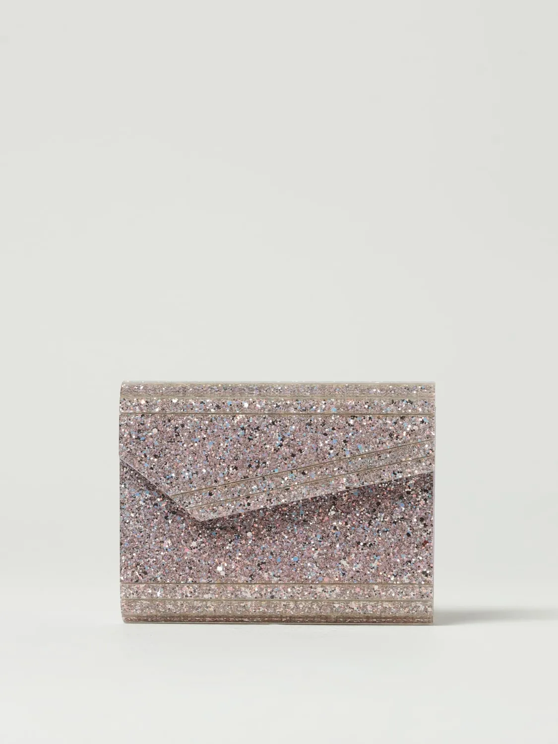 Pochette Candy Jimmy Choo in glitter