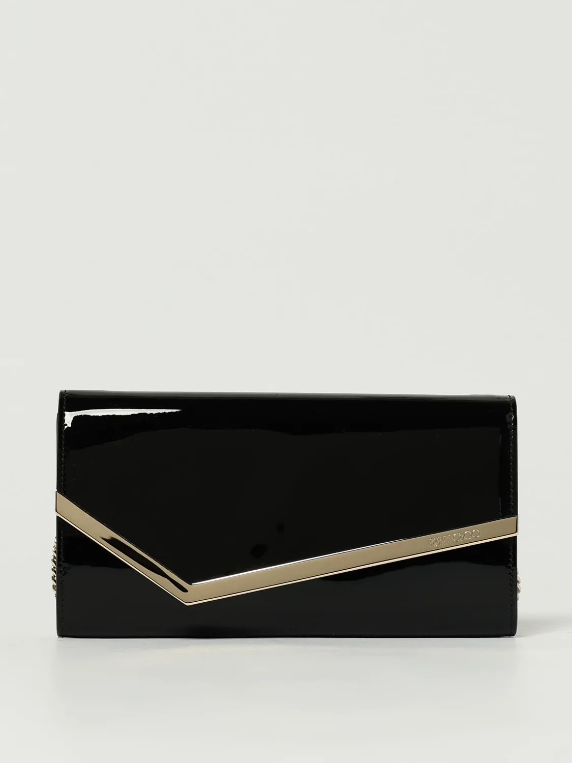 Pochette Emmie Jimmy Choo in vernice