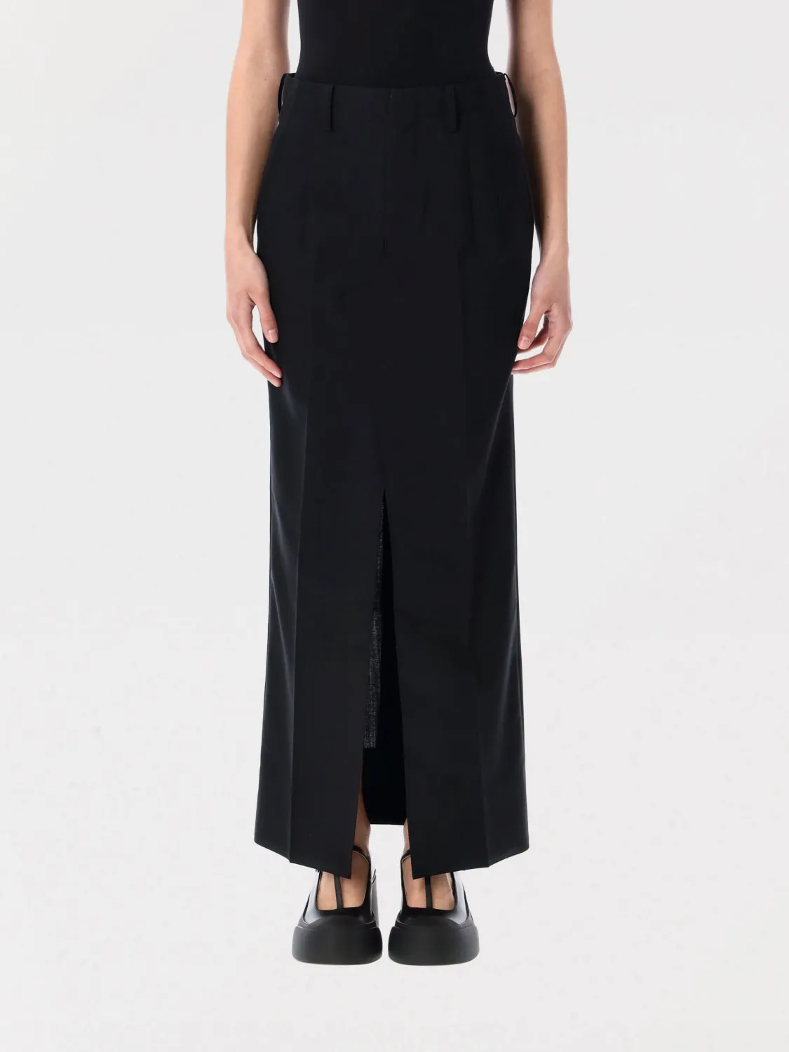 Gonna lunga in lana Junya Watanabe