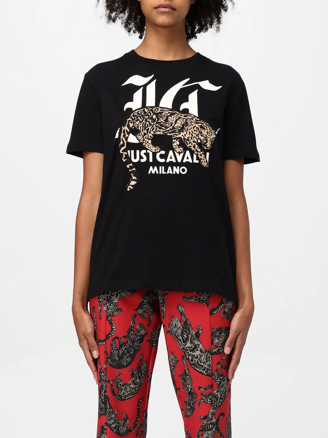 T-shirt Just Cavalli in cotone