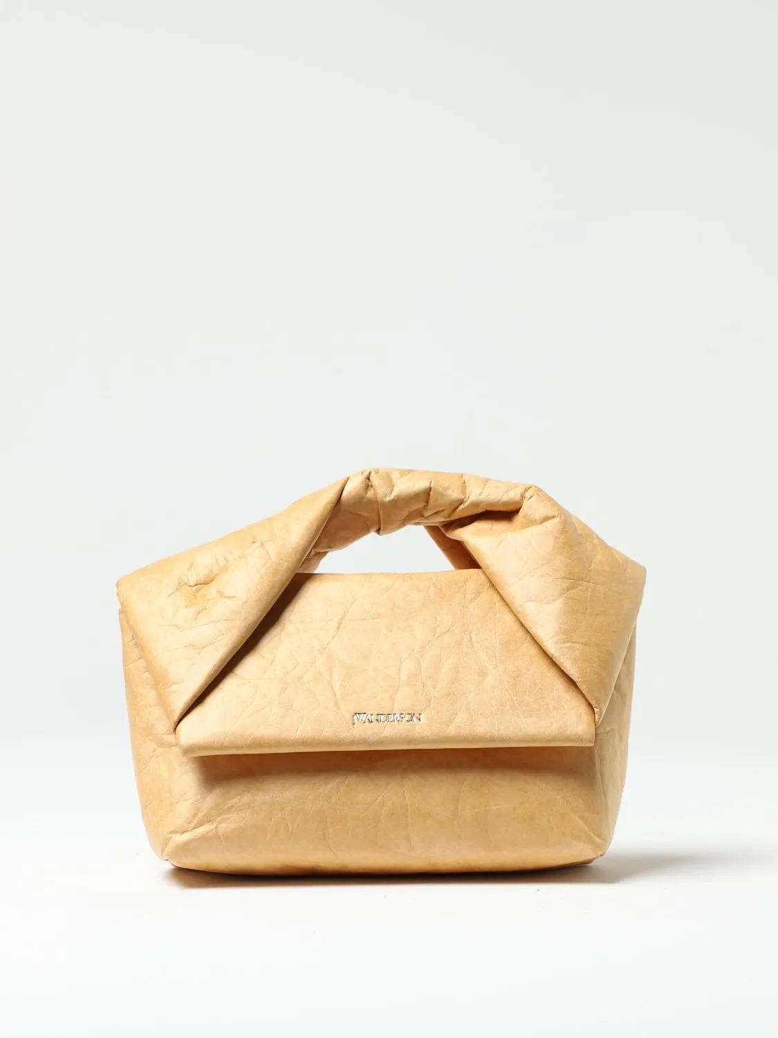 Borsa Twister Jw Anderson in cotone cerato