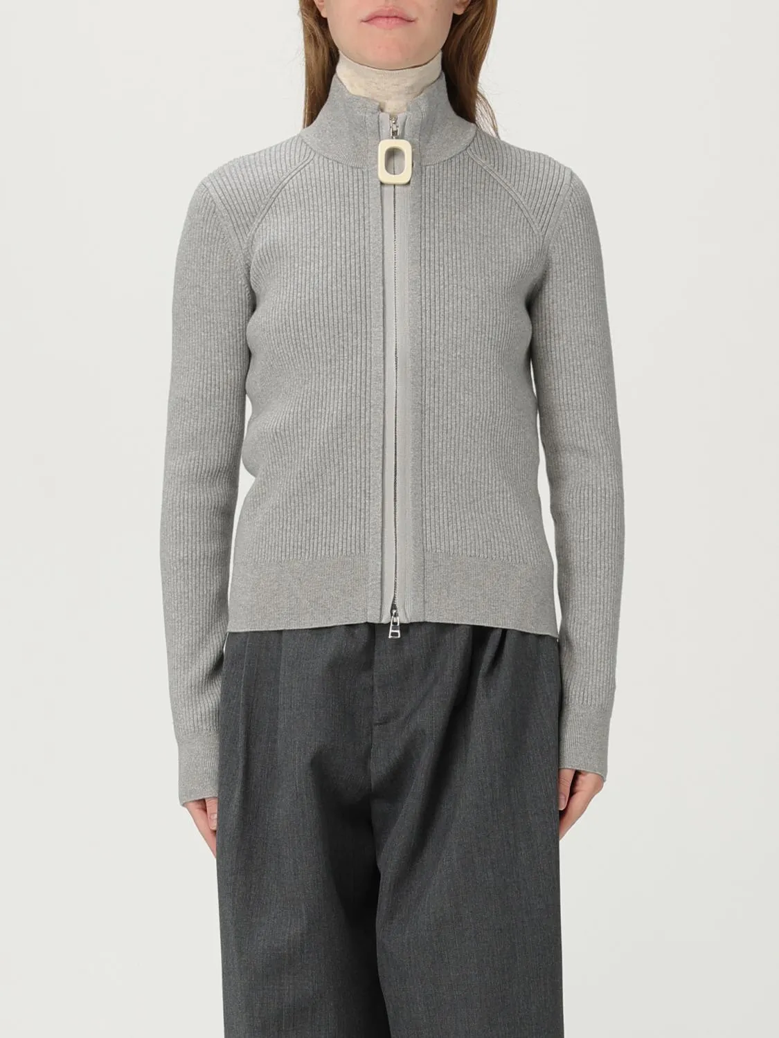 Cardigan JW Anderson in cotone e cashmere