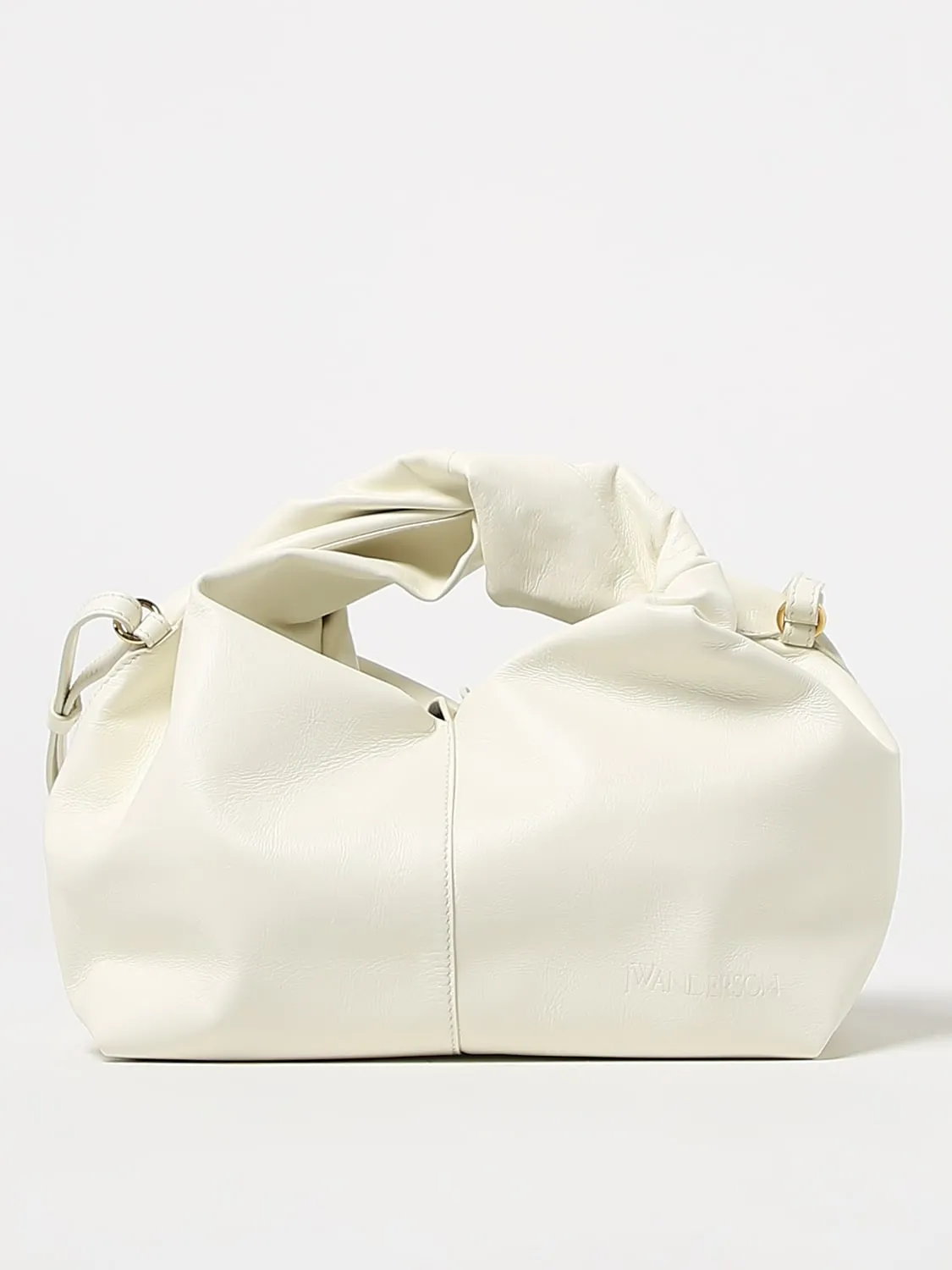 Borsa Twister JW Anderson in pelle con manico intrecciato