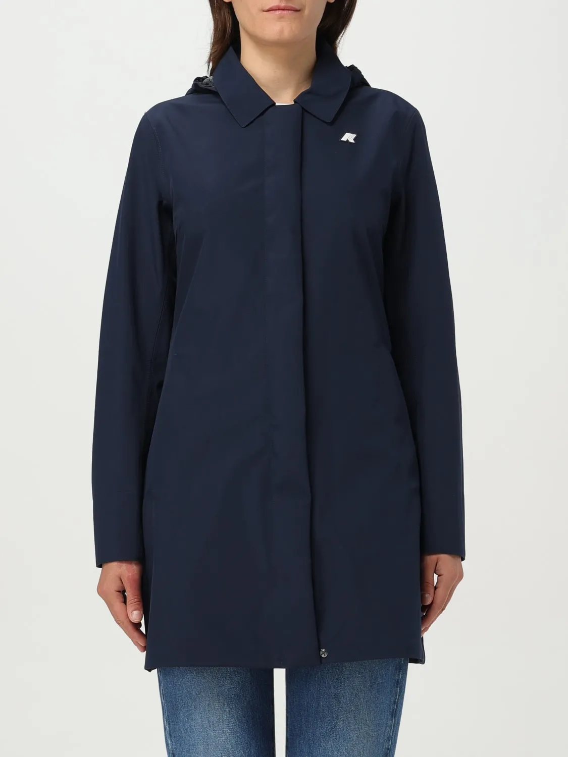 Trench K-Way in jersey